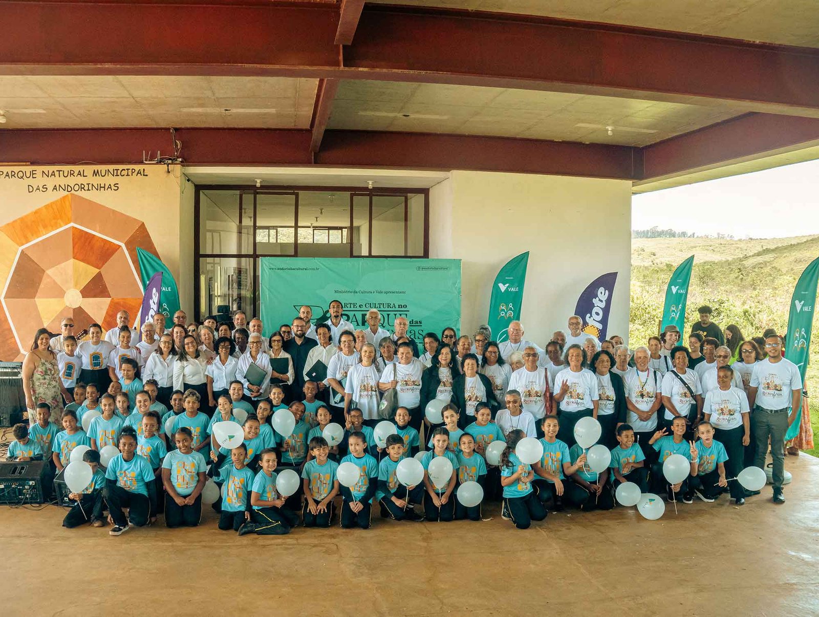 Parque das Andorinhas reúne gerações em fim de semana de cultura e esporte com patrocínio da Vale