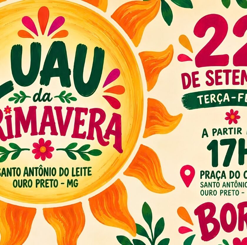 Luau da Primavera reúne moradores e visitantes em distrito de Ouro Preto