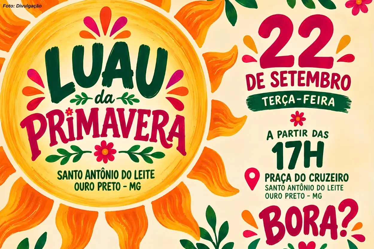 Luau da Primavera reúne moradores e visitantes em distrito de Ouro Preto