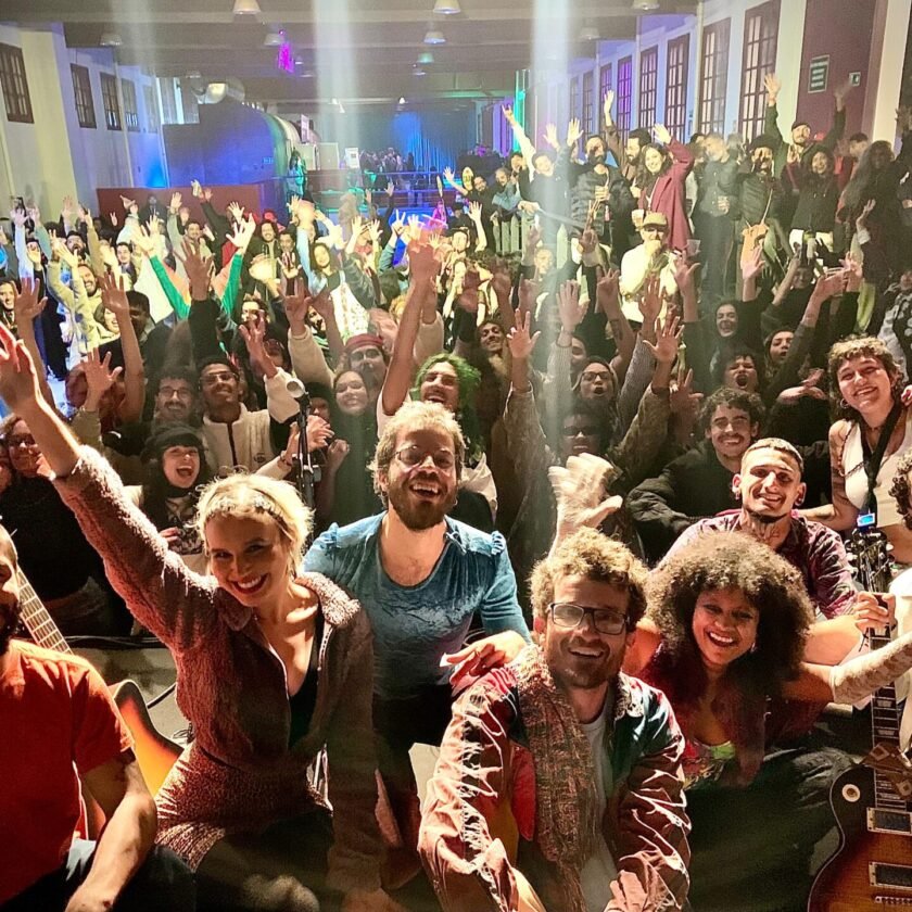 Banda TROPIKAUS realiza ensaio aberto no Espaço São Jorge em Ouro Preto