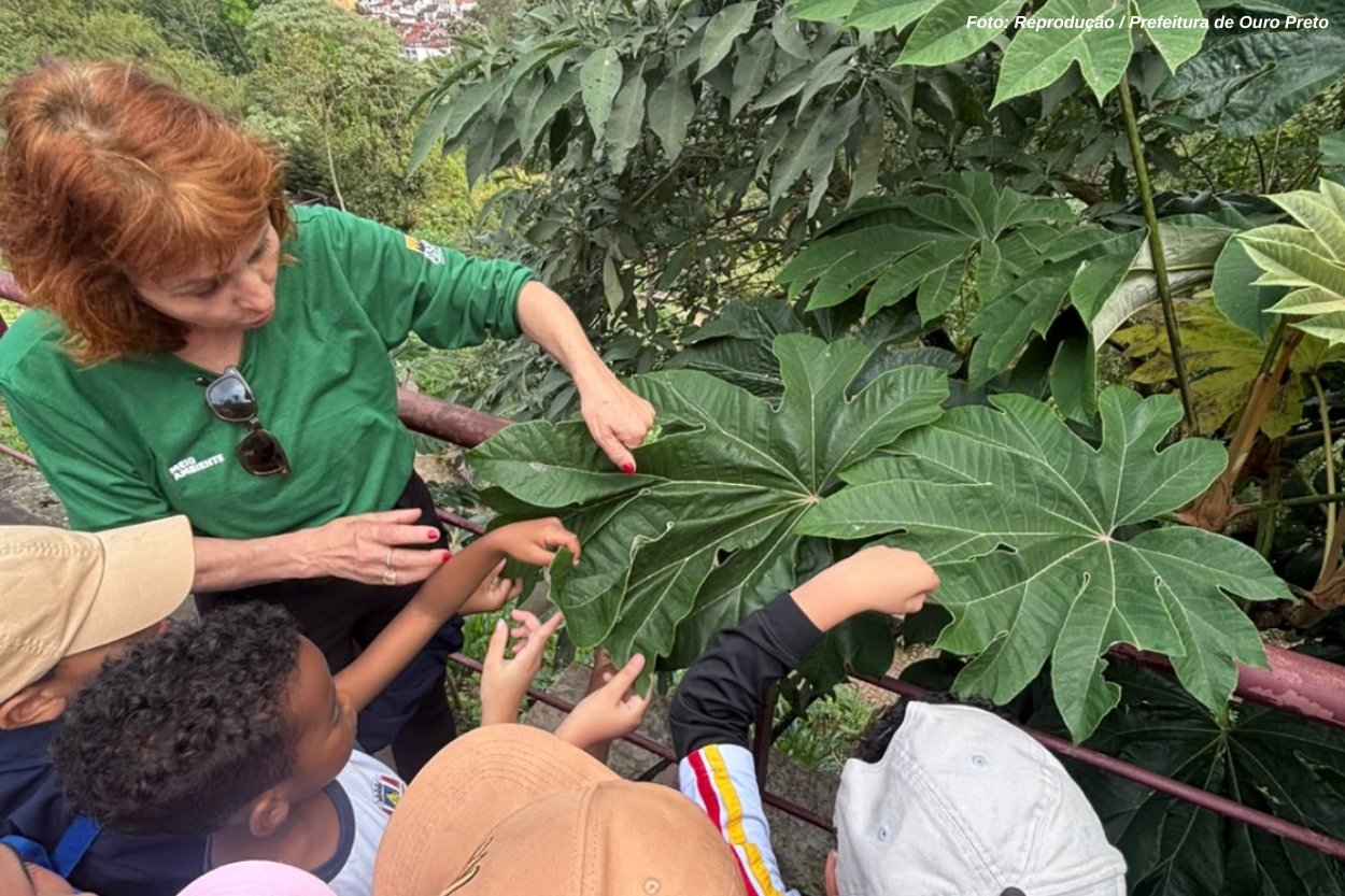 Projeto de educação ambiental de Ouro Preto é referência e amplia atendimento a escolas da região