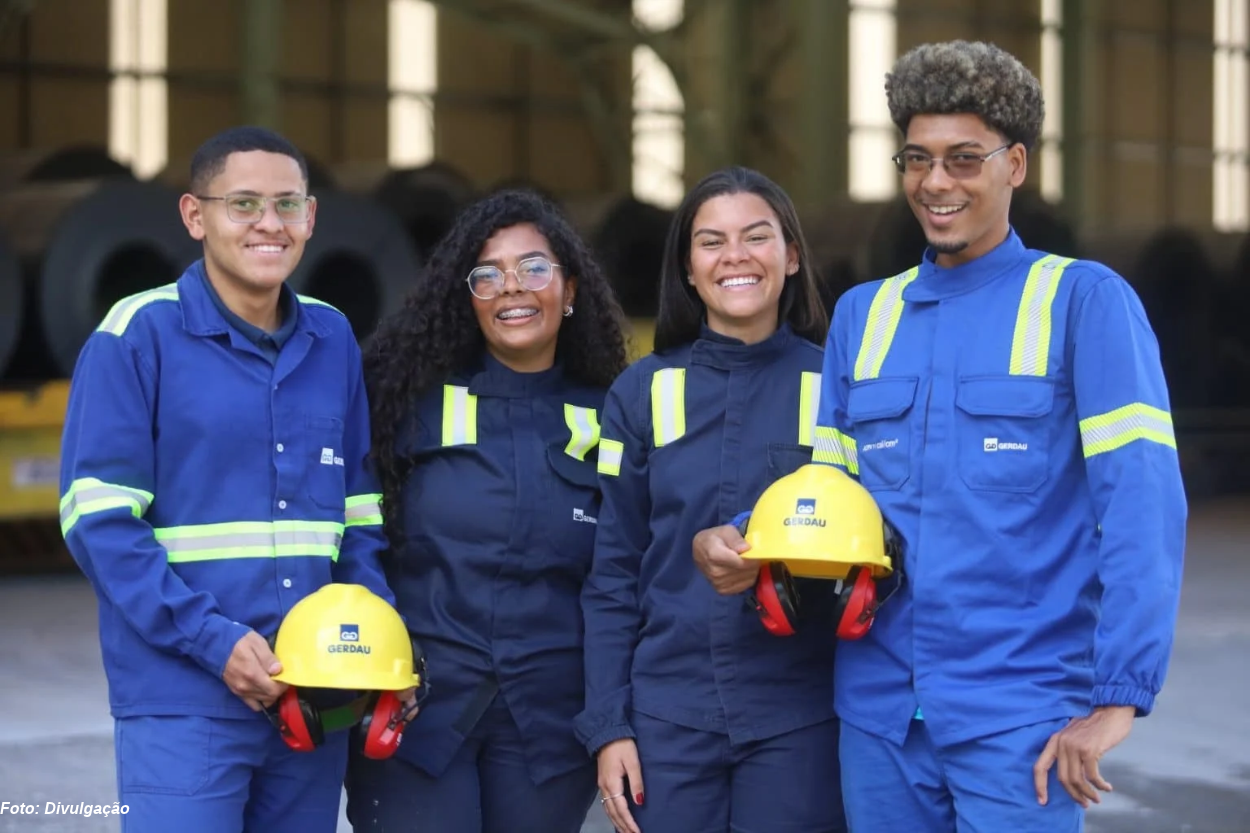 Gerdau abre 60 vagas de Jovem Aprendiz para moradores em Minas