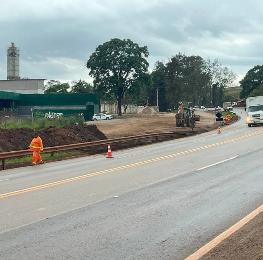 Obras de duplicação da BR-040 começam por Congonhas