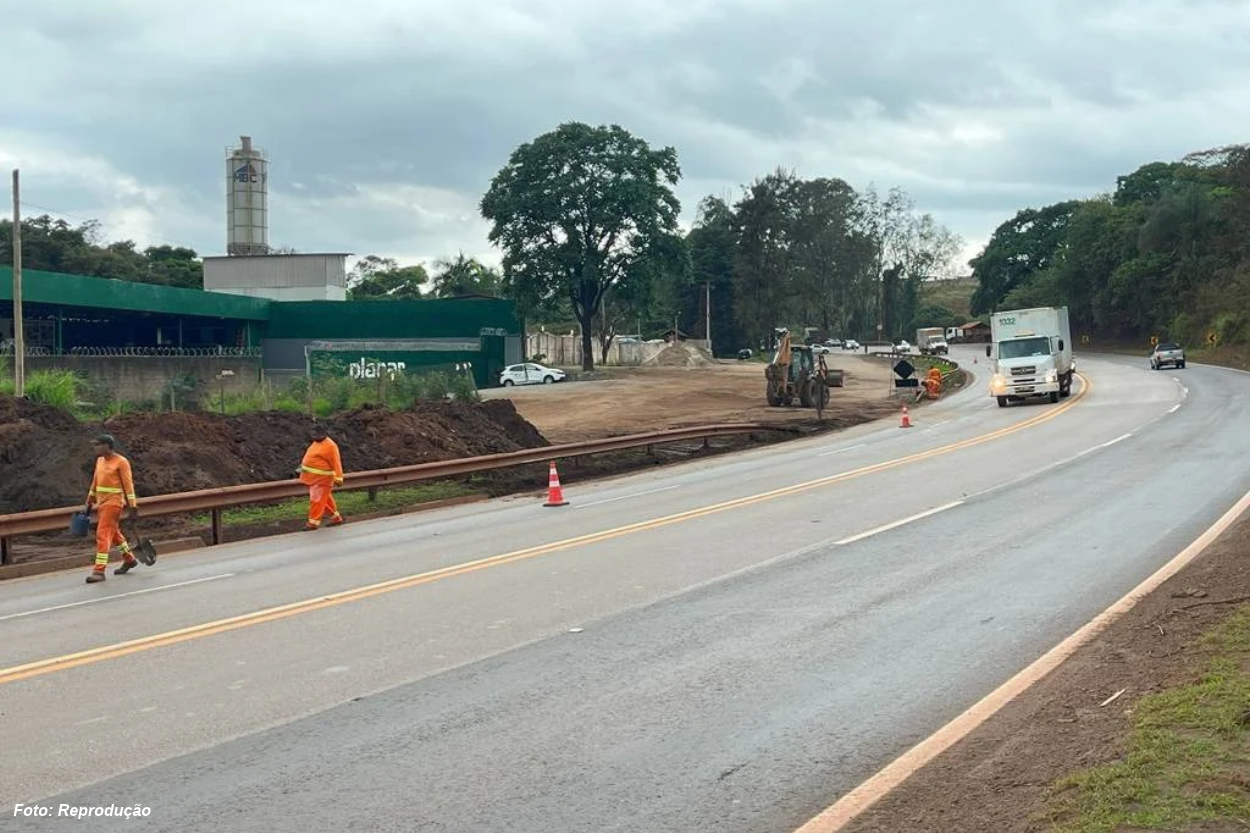 Obras de duplicação da BR-040 começam por Congonhas