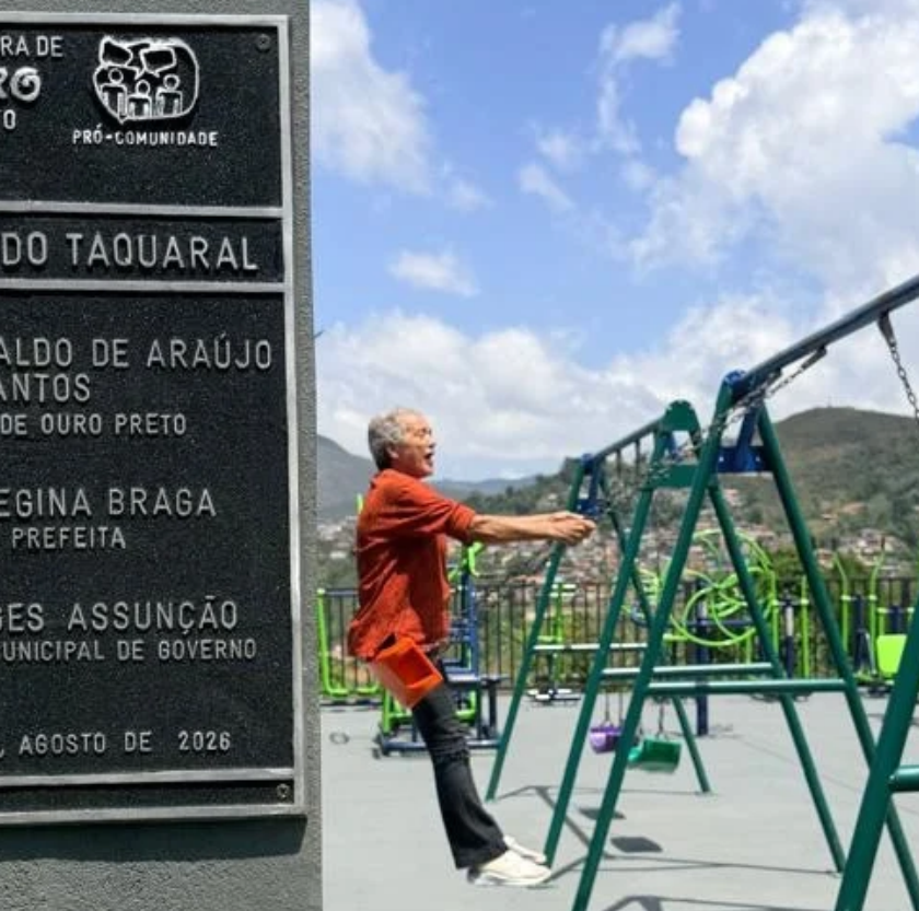 Ouro Preto: Taquaral ganha nova praça com área de lazer e mirante
