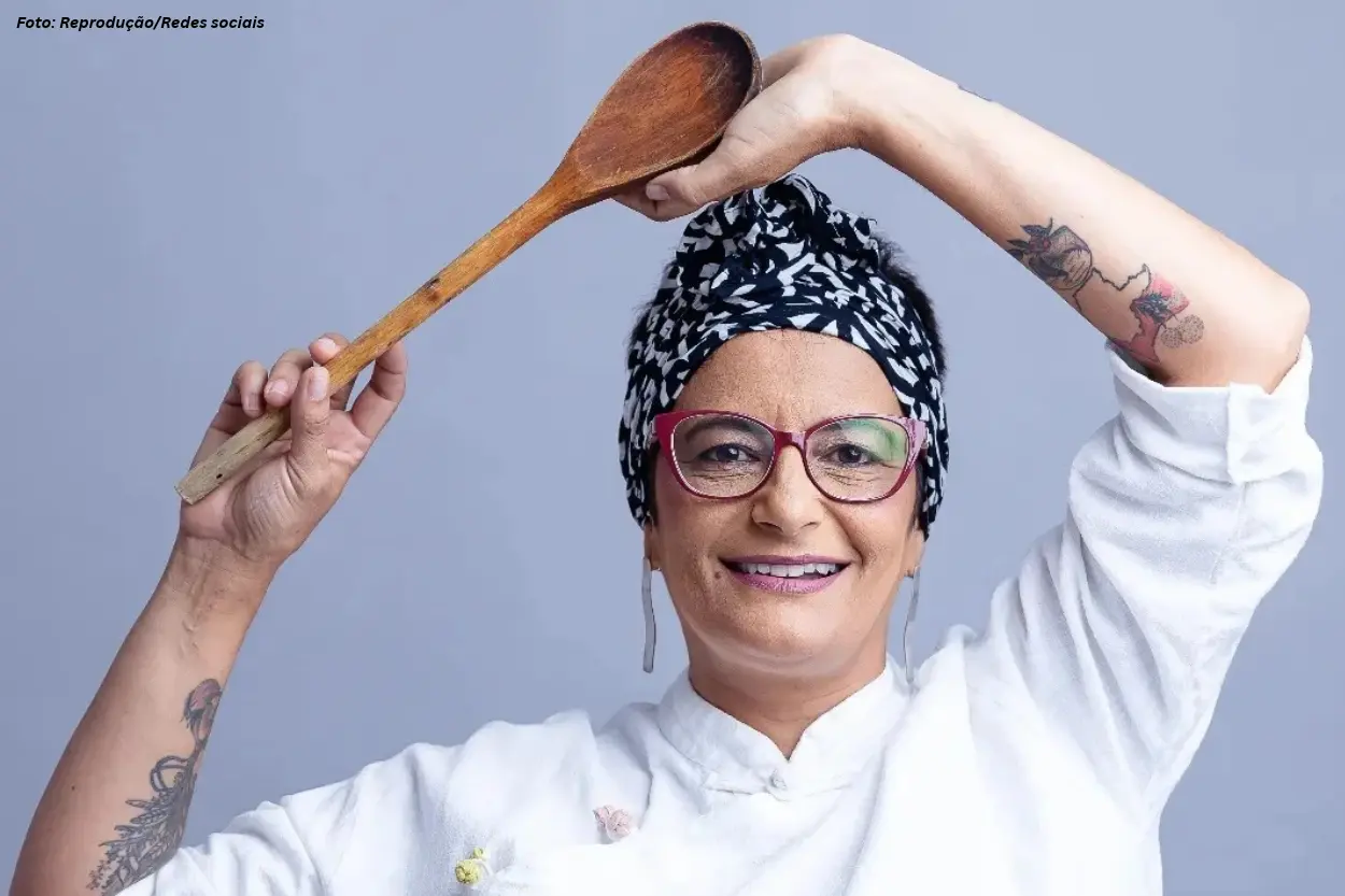 Carola Machado, de Itabirito, é participante do Cozinha Show da Favela, da TV Globo