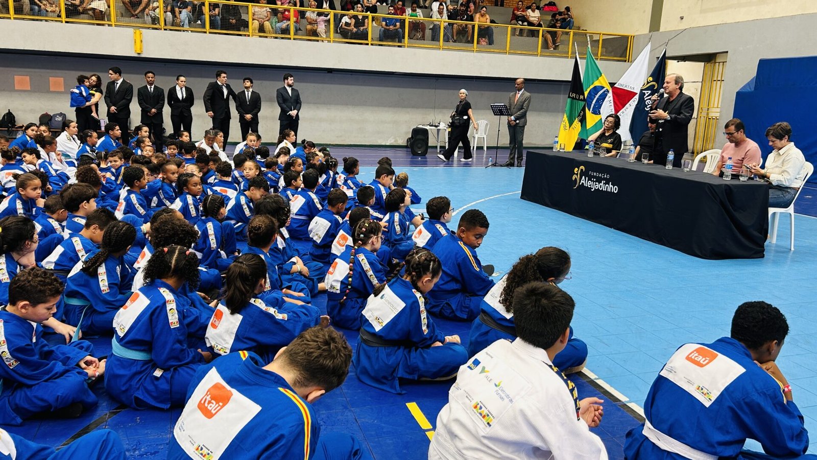 3ª Copa Judô reúne 600 alunos no ginásio da UFOP, em Ouro Preto