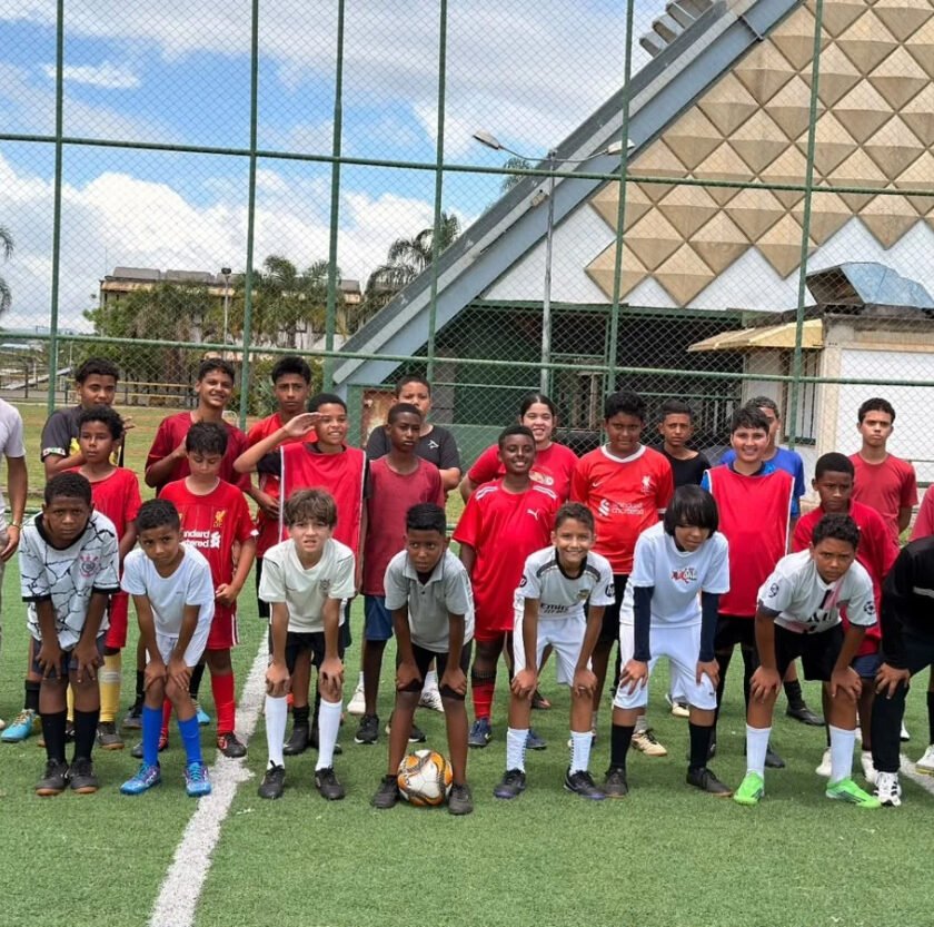 Projeto social promove torneio de futebol para crianças e adolescentes em Ouro Preto