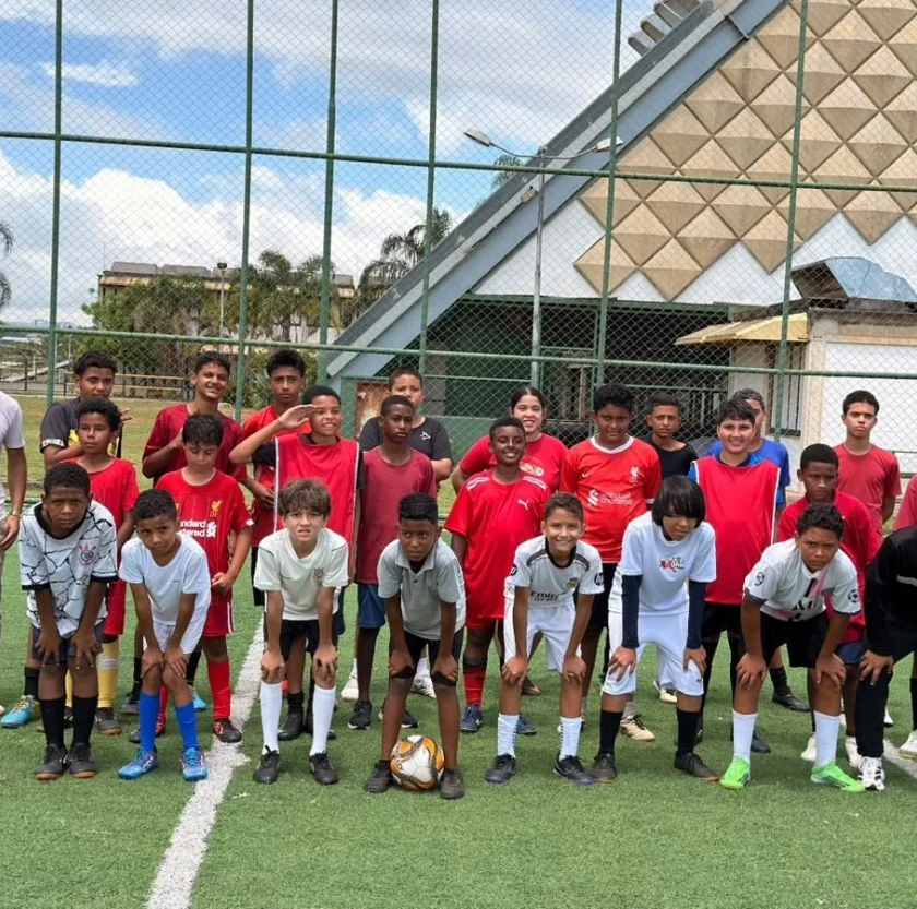Projeto social promove torneio de futebol para crianças e adolescentes em Ouro Preto