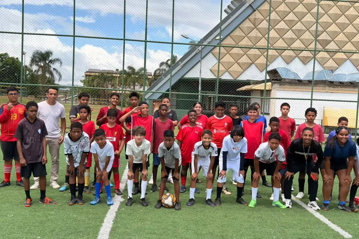 Projeto social promove torneio de futebol para crianças e adolescentes em Ouro Preto