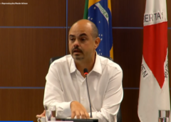 Mateus Simões chora em primeira reunião de transição do Governo de Minas