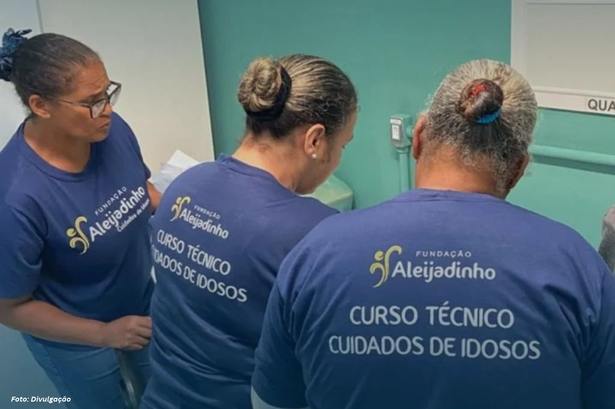 Fundação Aleijadinho abre inscrições para Curso Técnico em Cuidados de Idosos pelo Trilhas do Futuro