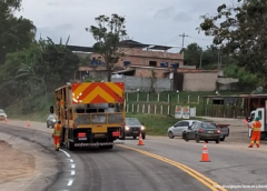 Pare-e-siga na BR-356 continua ao longo da semana entre Alphaville e Ponte Nova